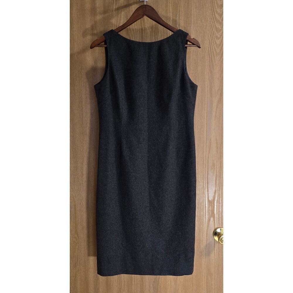 Ralph Lauren Blue Label Wool Angora Cashmere Blend Sheath Dress